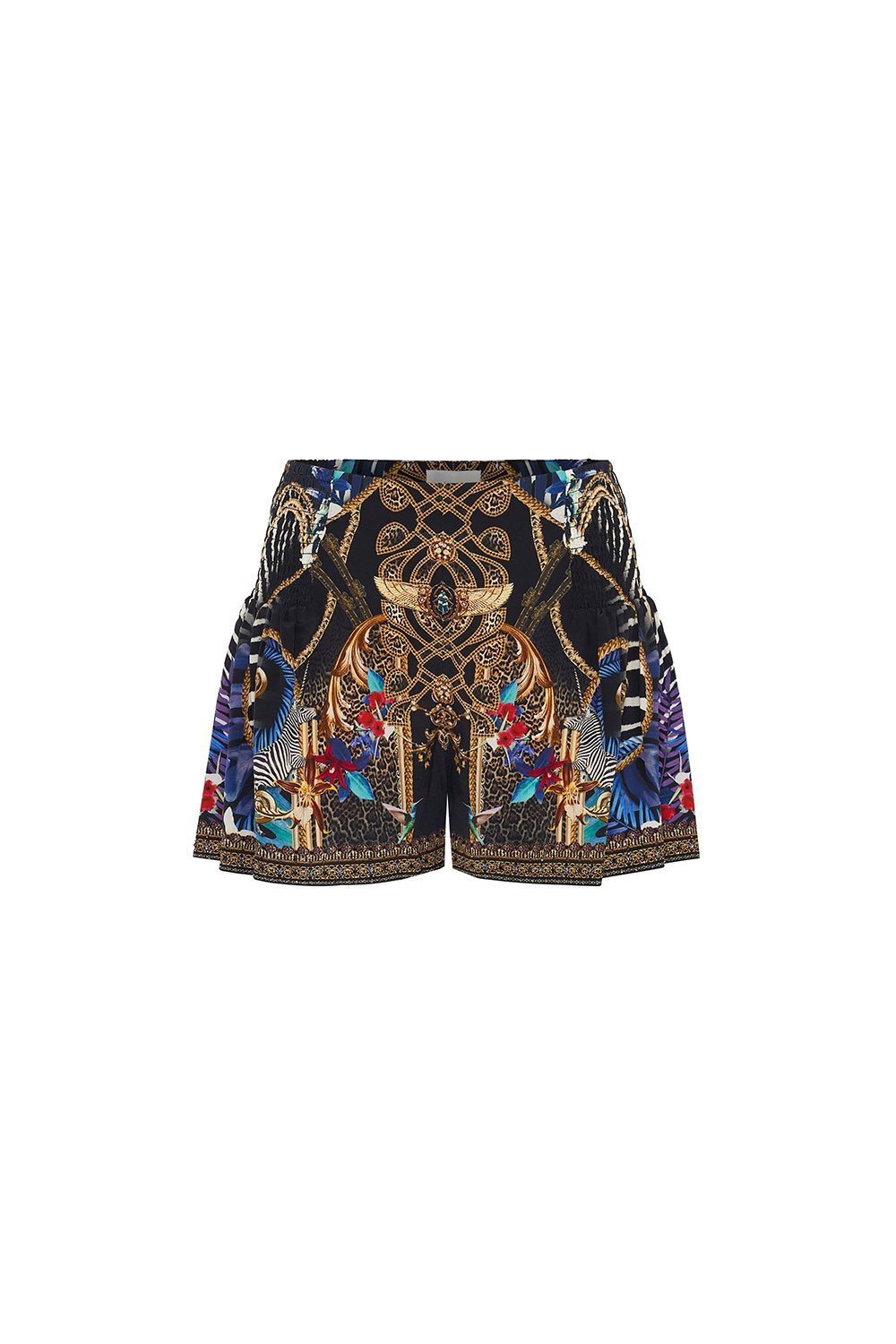 SHORTS WITH SIDE FLOUNCE RAINBOW ROOM