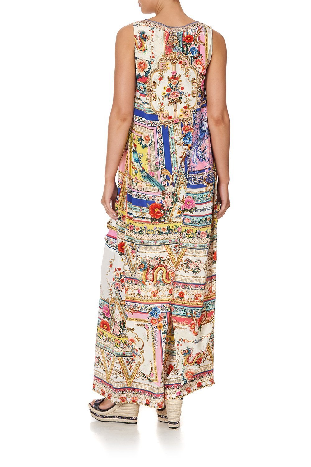 HIGH LOW CROSS OVERLAY TOP PARTY IN THE PALACE