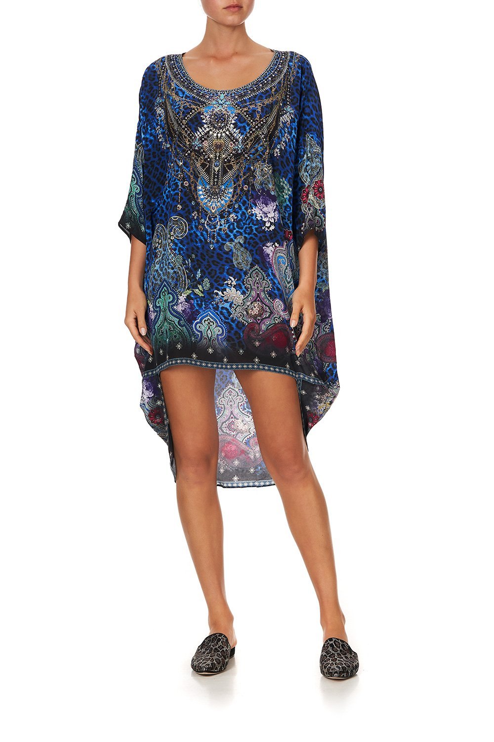 SCOOP BACK HEM DRESS CAMDEN MOON