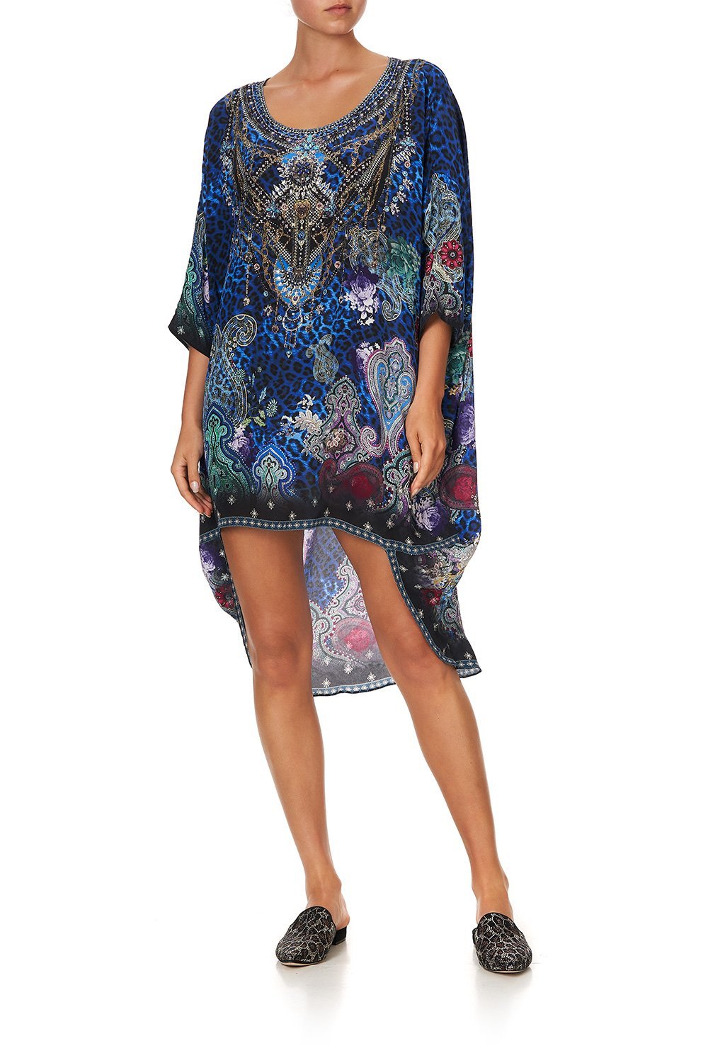 SCOOP BACK HEM DRESS CAMDEN MOON