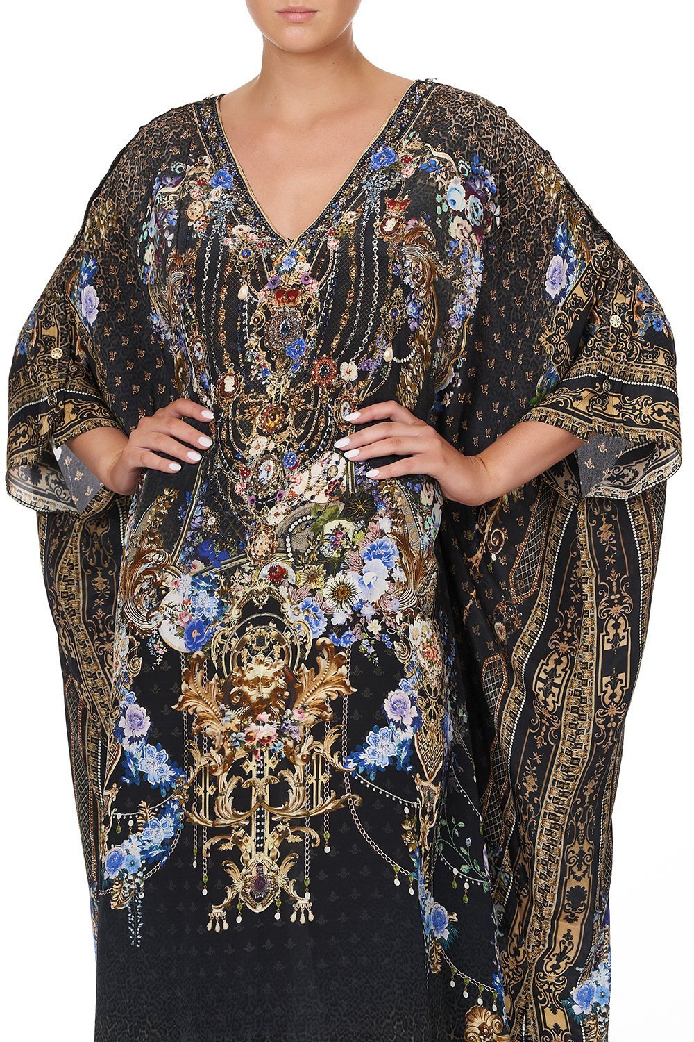 LONG KAFTAN WITH BUTTONS PALACE PLAYHOUSE