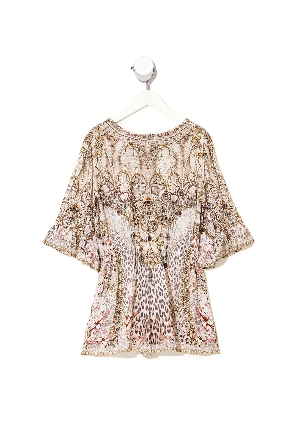 KIDS PLAYSUIT WITH FRILL SLEEVE 4-10 ALL IS NOUVEAU