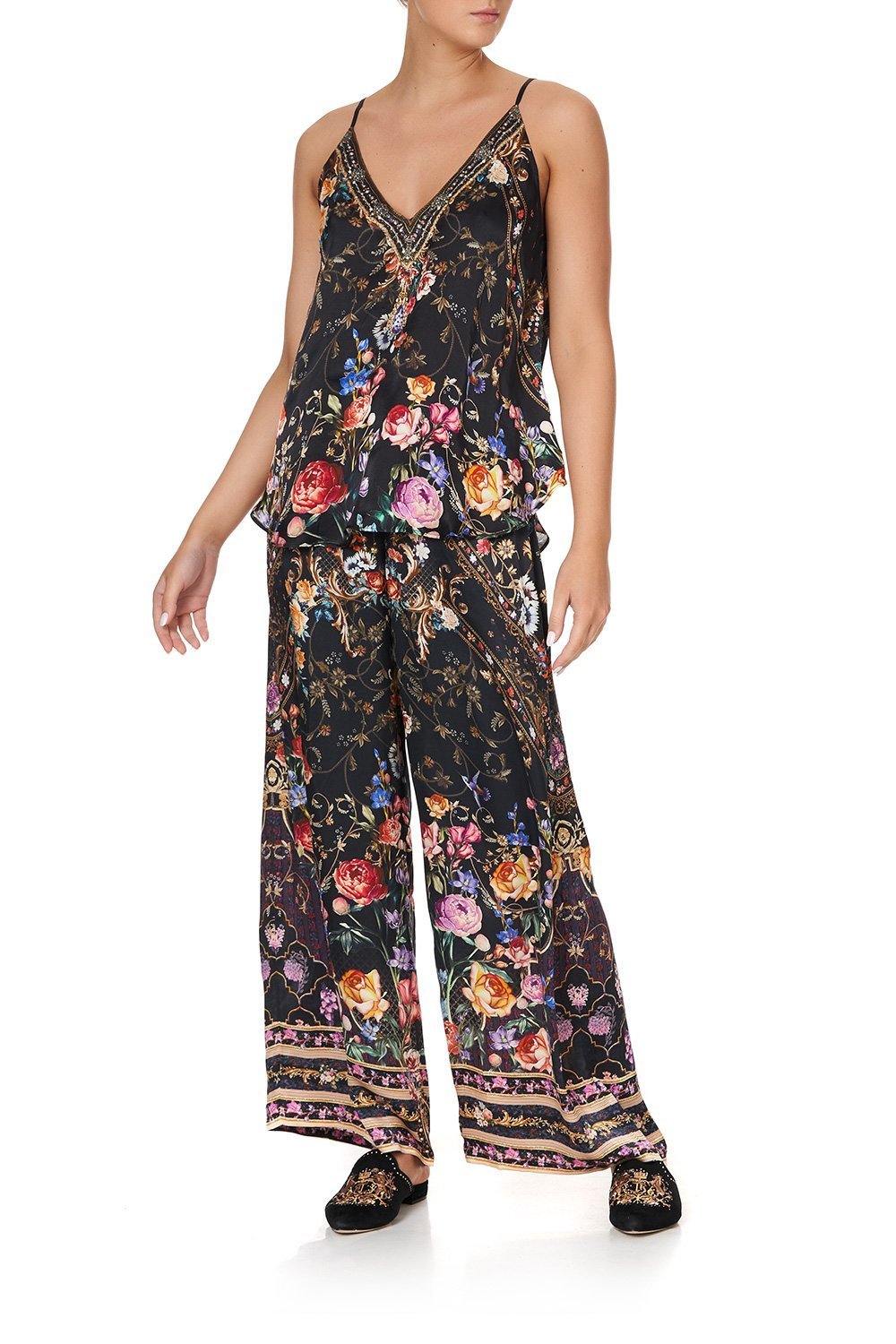 V NECK CAMI BLUSHING MANOR