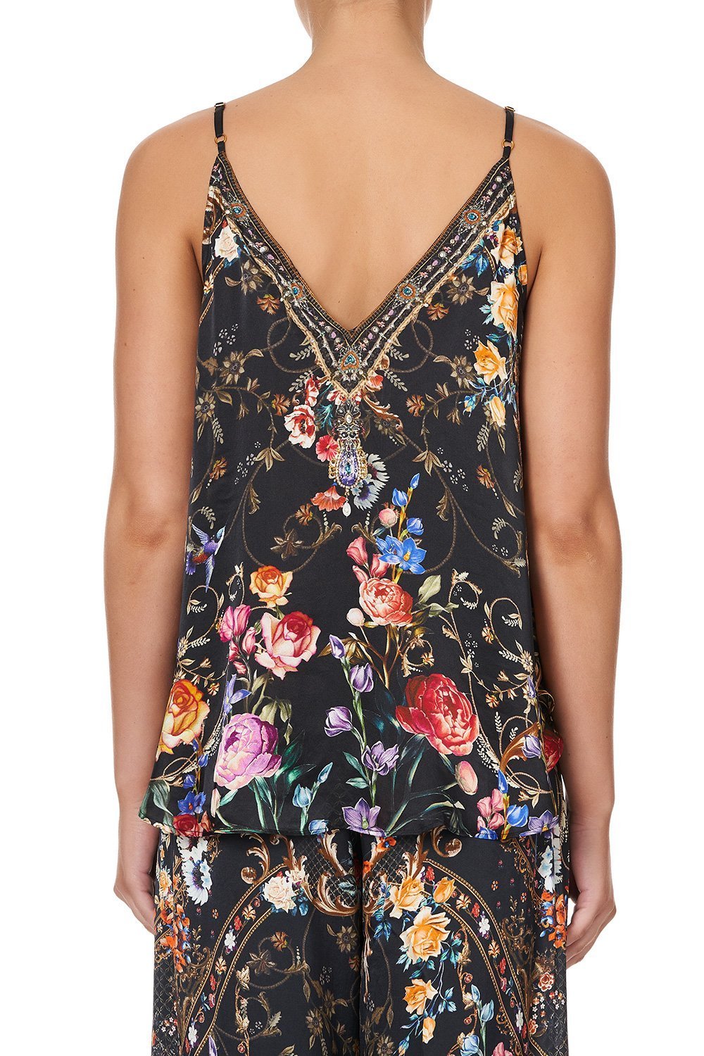 V NECK CAMI BLUSHING MANOR