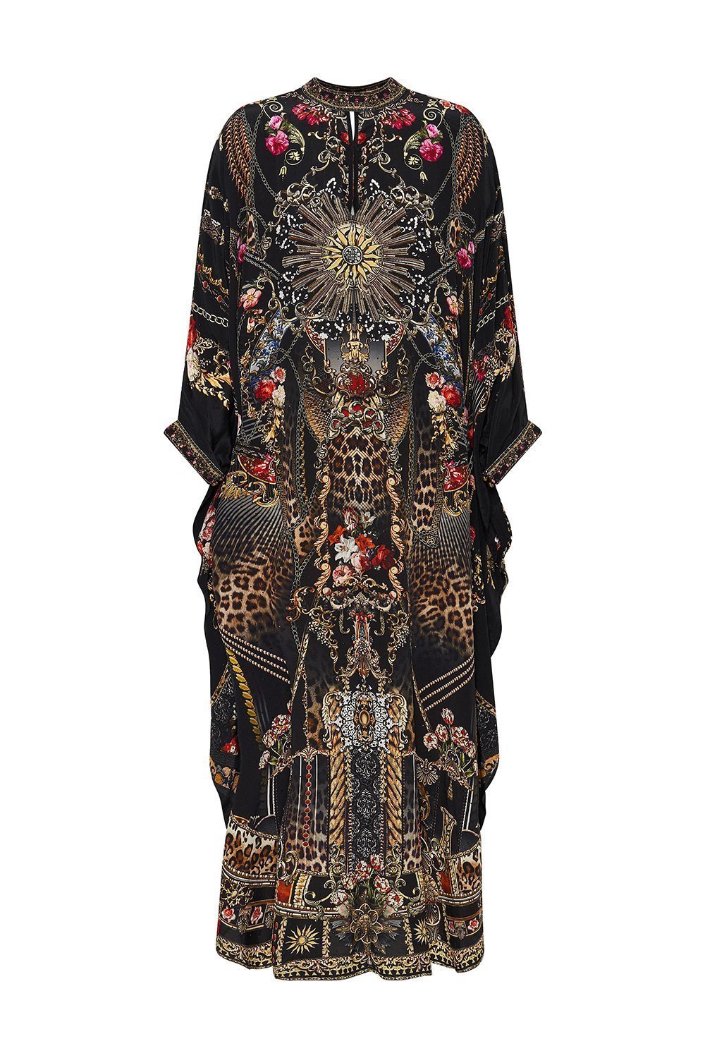 KAFTAN WITH HIGH COLLAR STAND GOTHIC GODDESS
