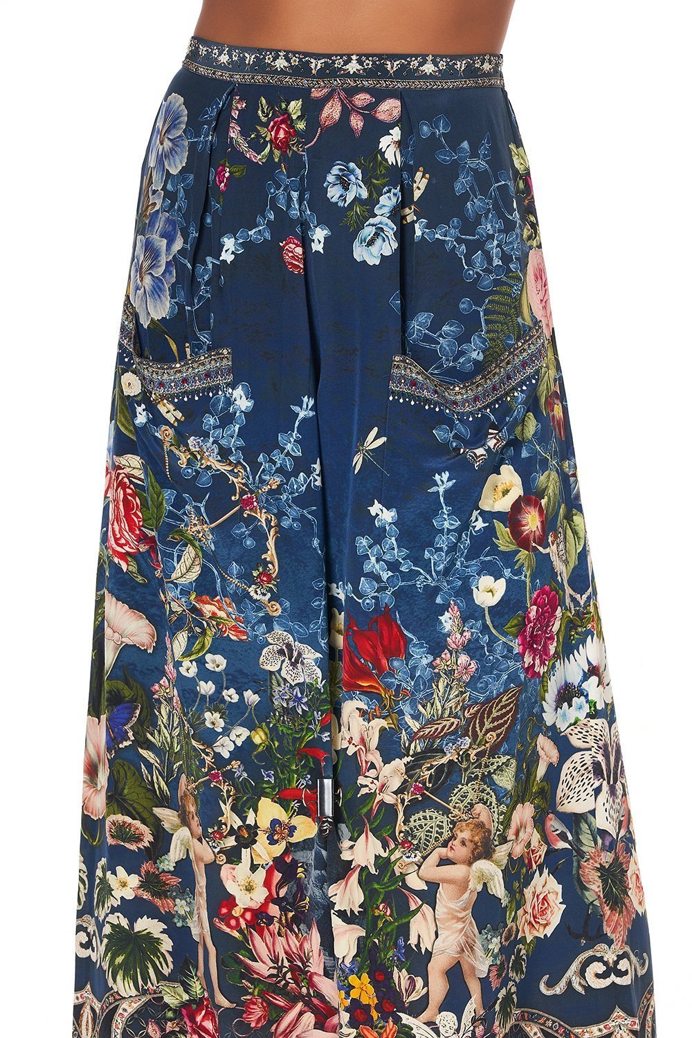 WIDE LEG TROUSER WITH FRONT POCKETS DREAMS OF MIDSUMMER