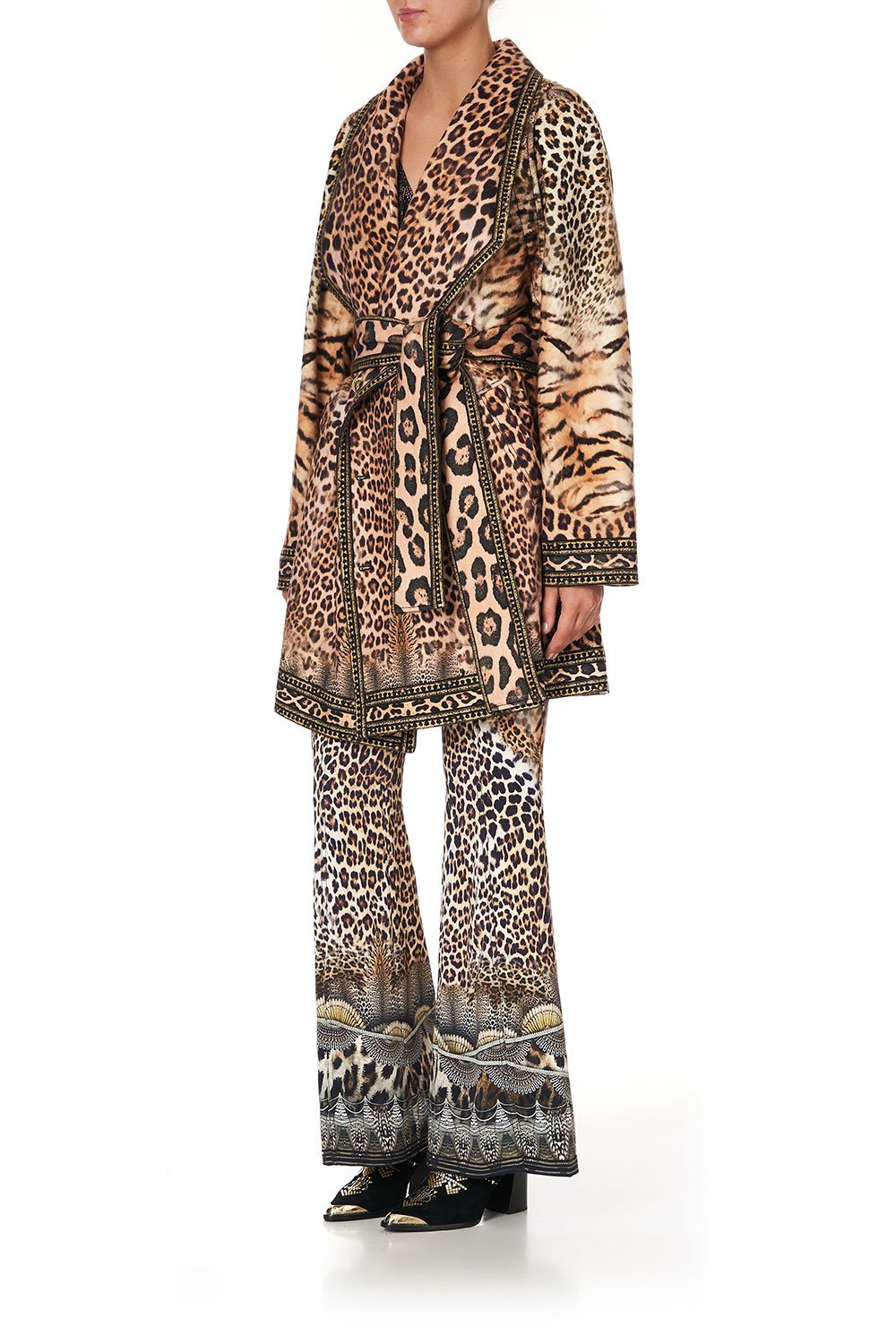 SHORT COAT WITH VEST DETAIL CALL OF THE CATHEDRAL