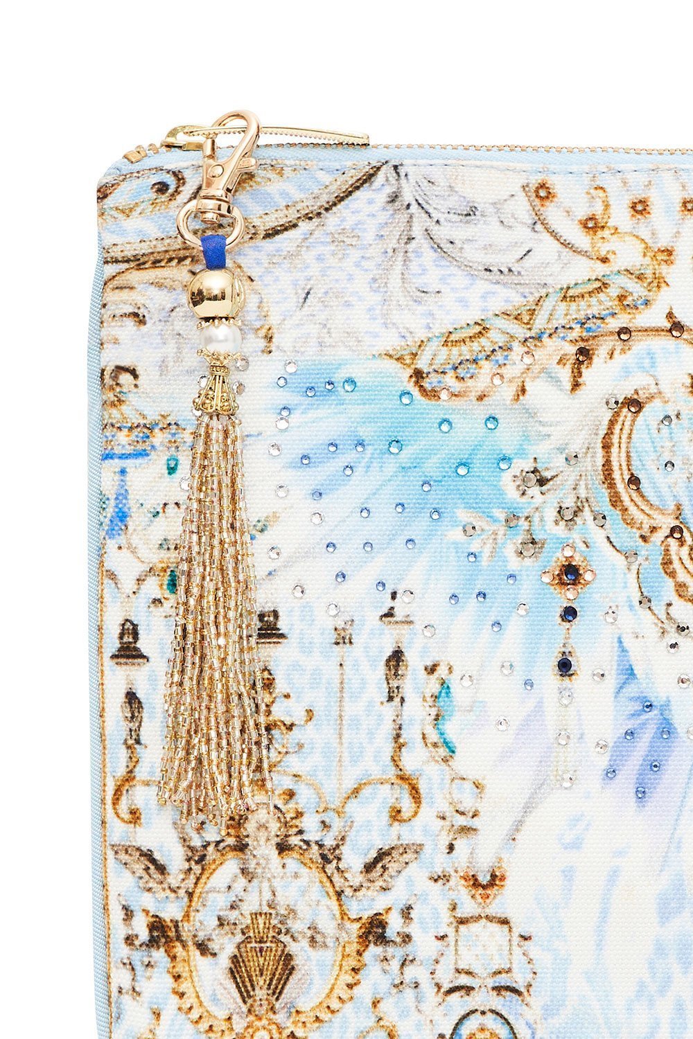 SMALL CANVAS CLUTCH GATSBYS GIRL