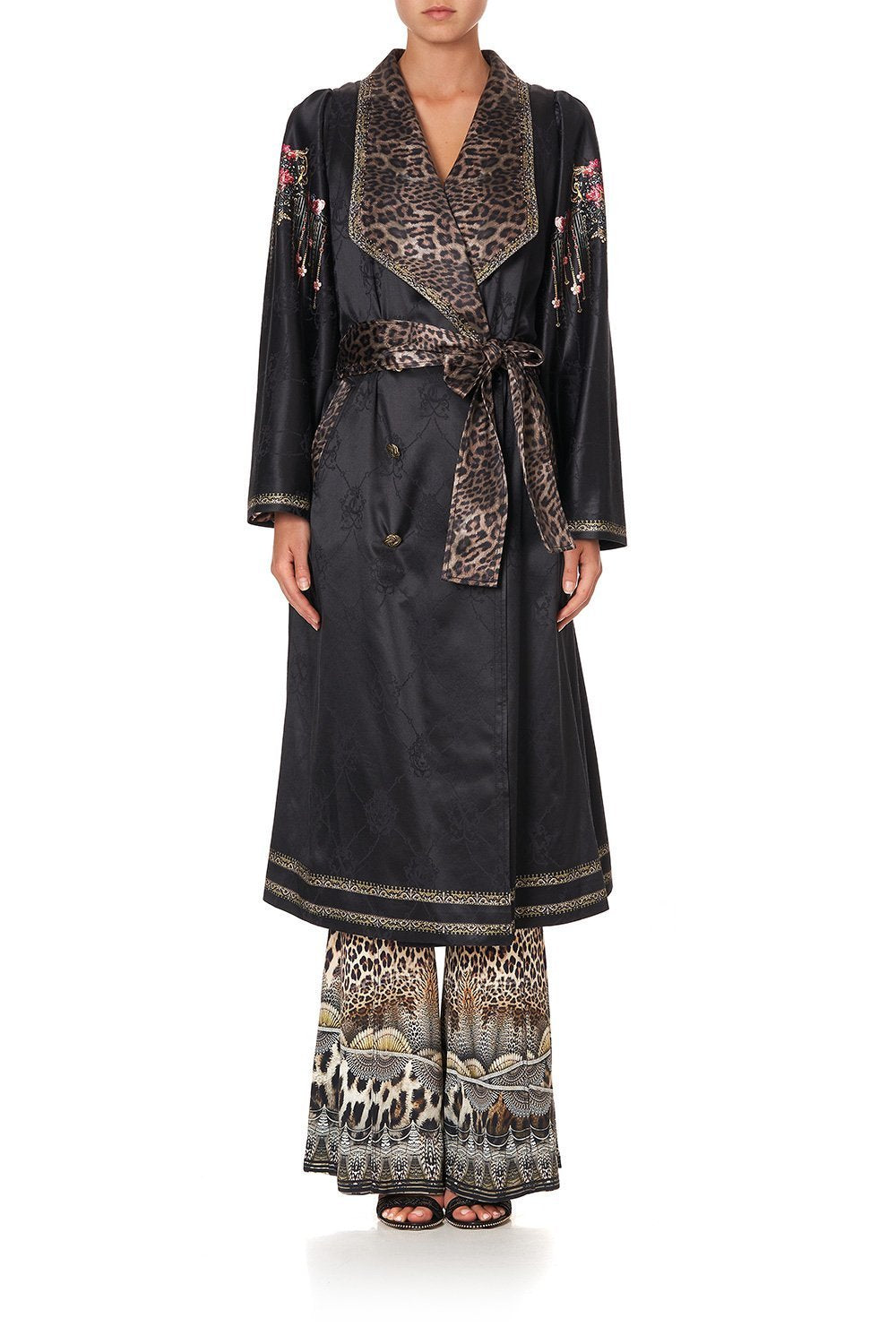 COAT WITH VEST DETAIL GOTHIC GODDESS