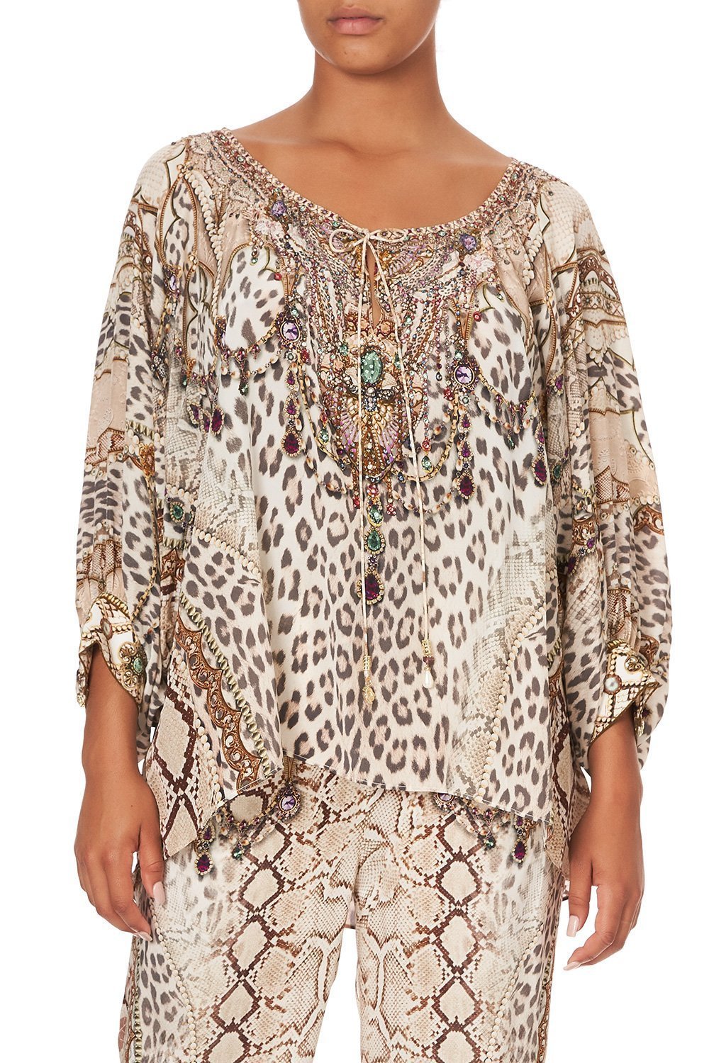 RAGLAN SLEEVE BLOUSE WITH CUFF ALL IS NOUVEAU