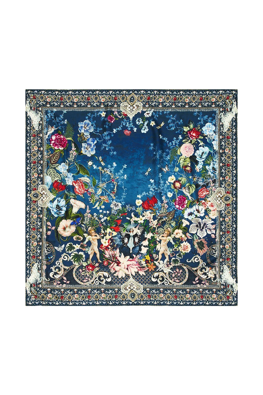 LARGE SQUARE SCARF DREAMS OF MIDSUMMER