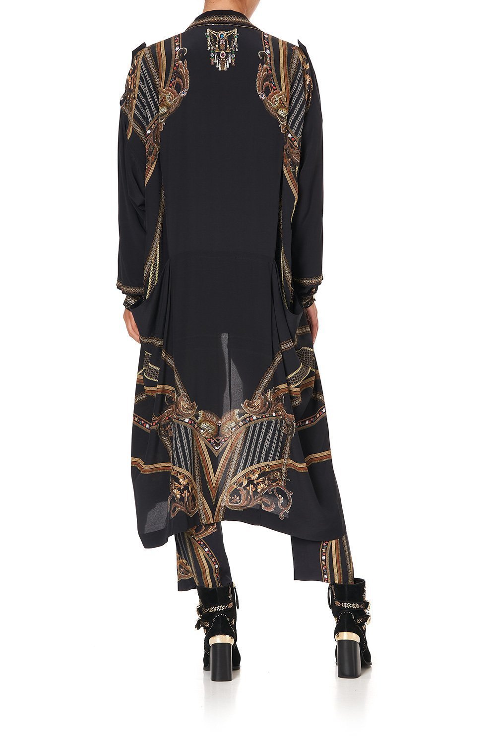 RELAXED PANEL COAT BELLE OF THE BAROQUE