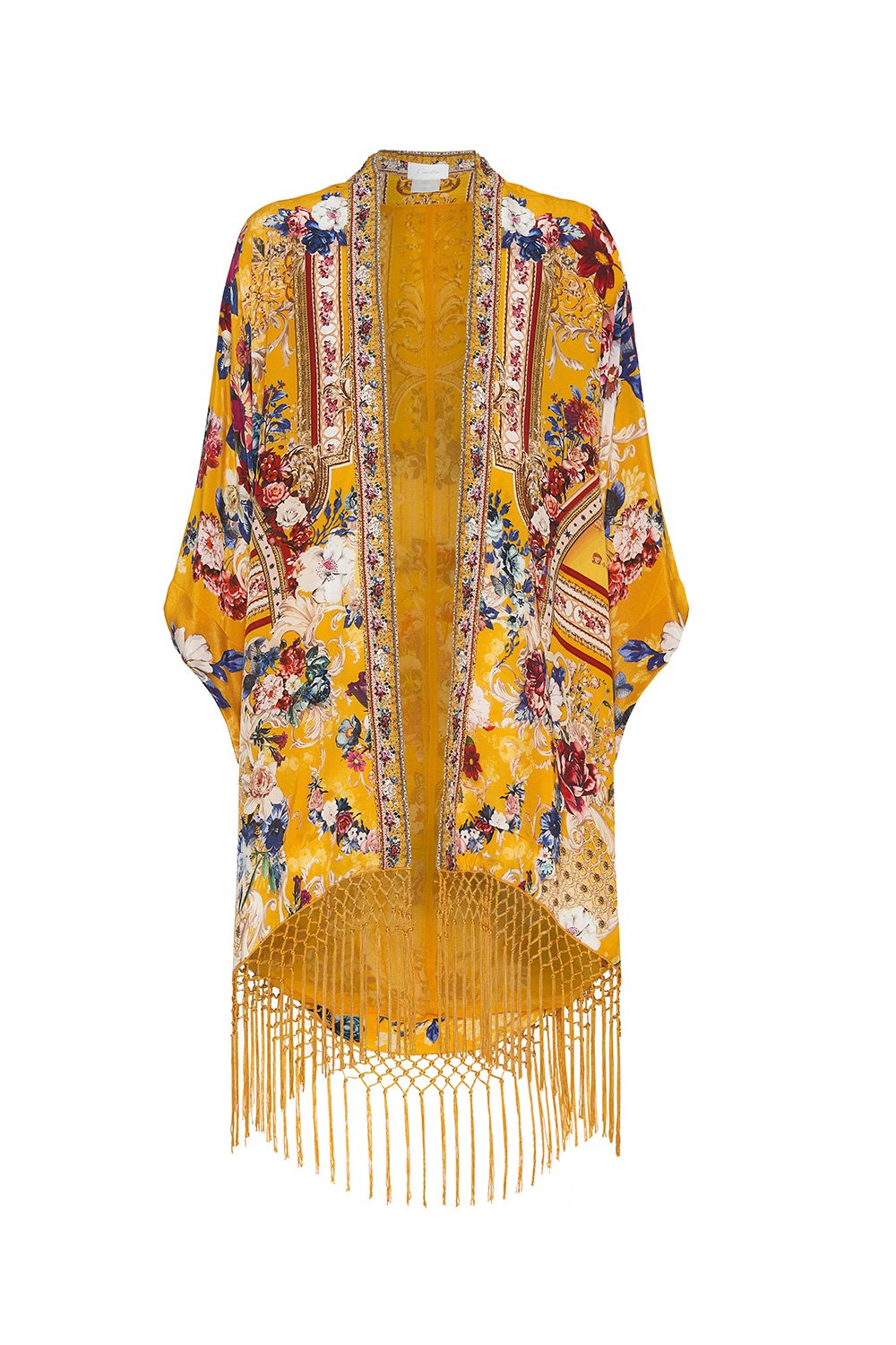 SHORT CAPE CROWNED ROSES