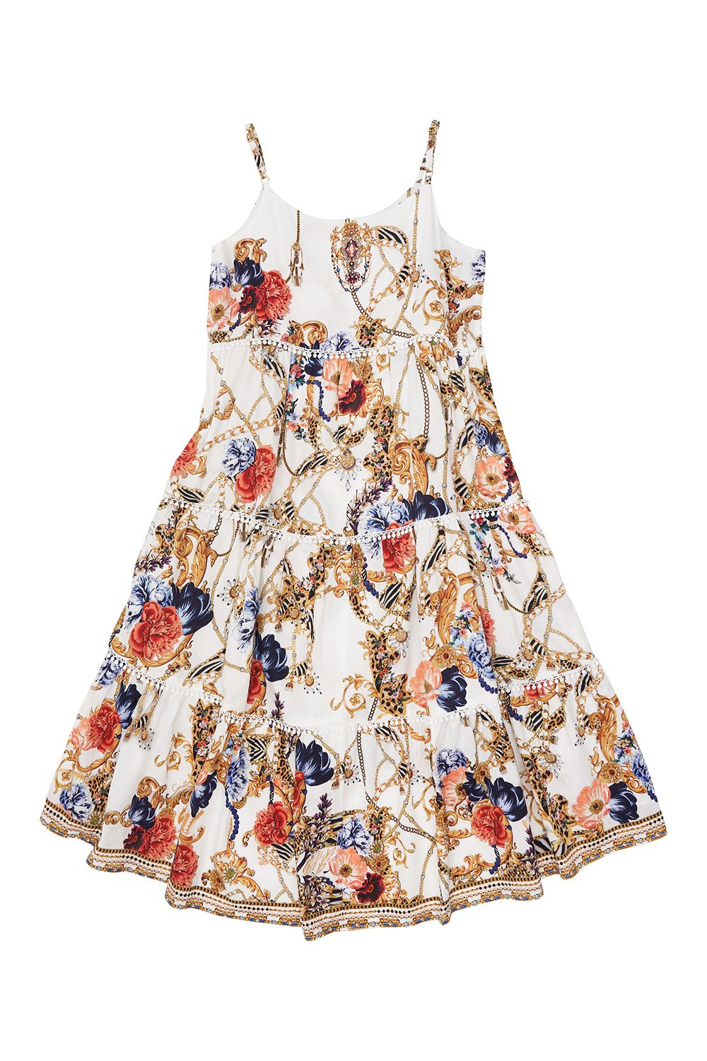 KIDS HIGH LOW HEM DRESS 12-14 REIGN SUPREME