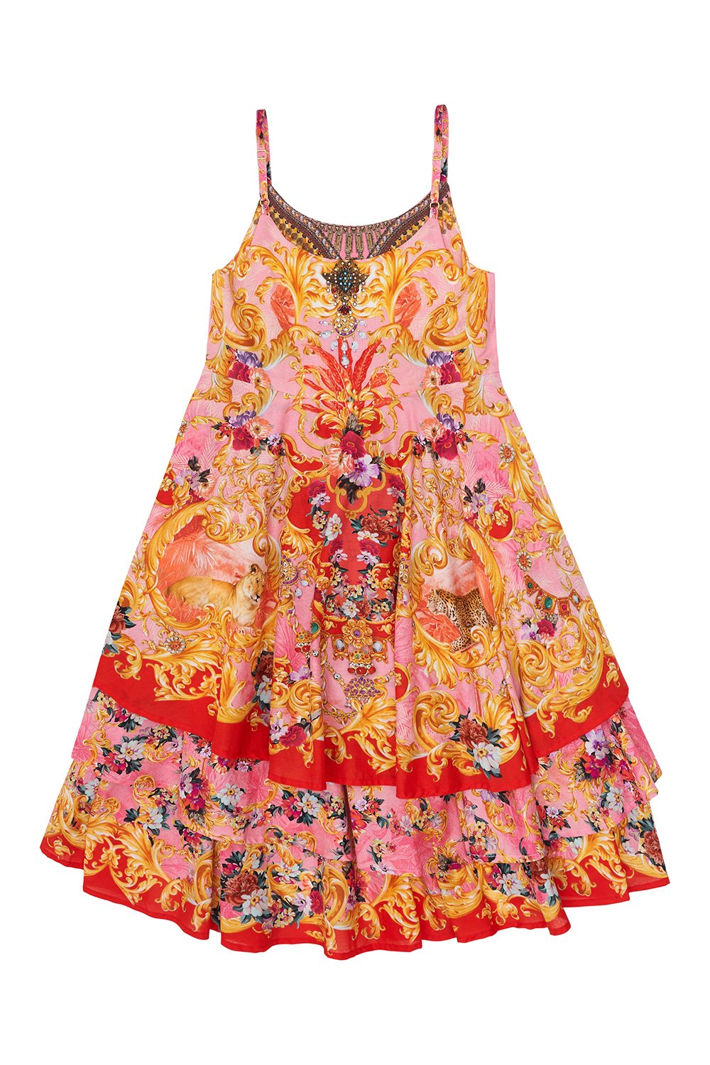 KIDS LAYERED DRESS 4-10 DIARIES OF A DIVA