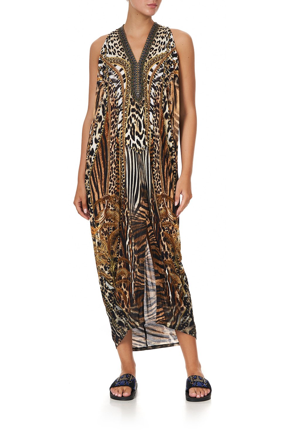 SIDE COWL JERSEY DRESS BERKELEY ST AFTER DARK