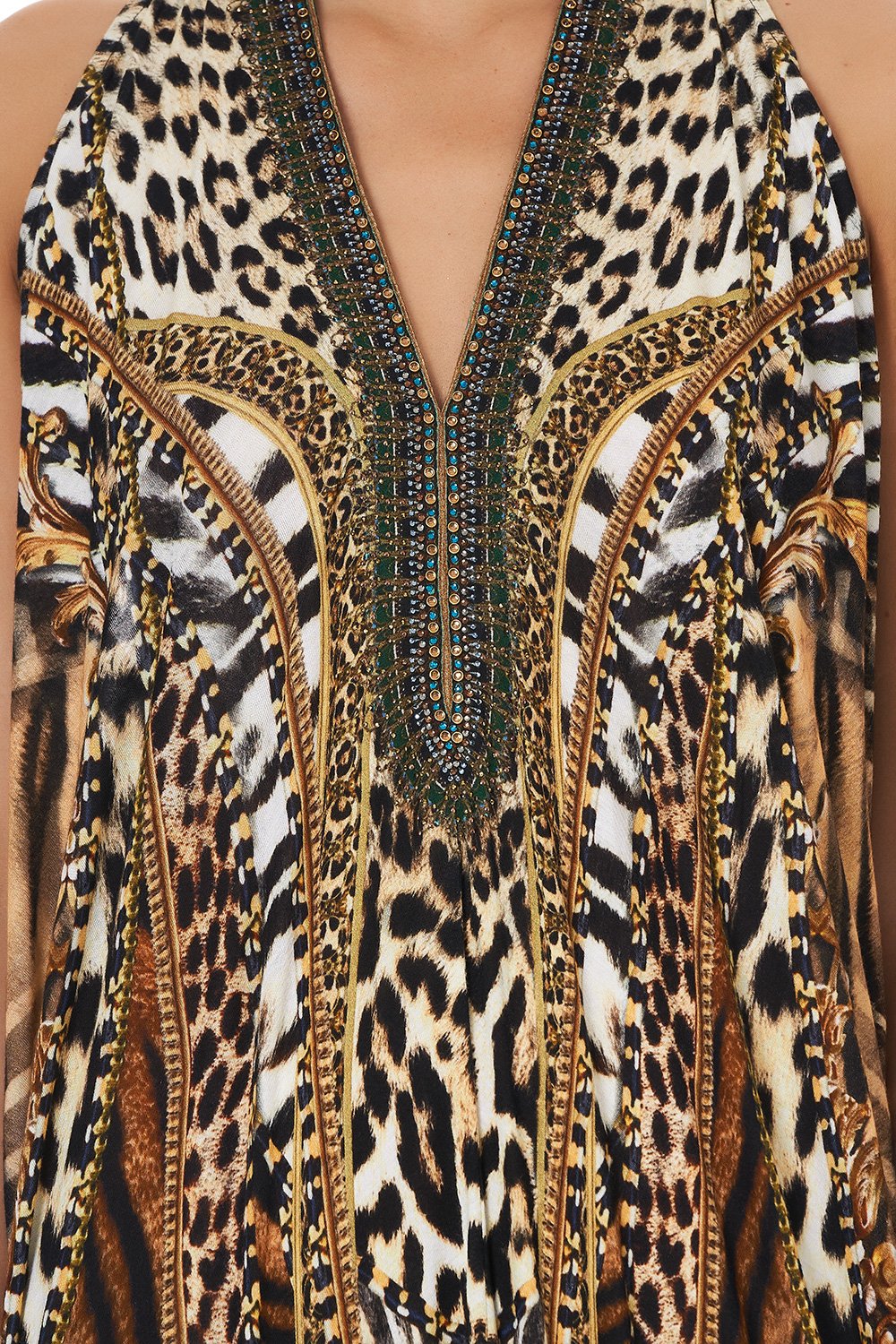 SIDE COWL JERSEY DRESS BERKELEY ST AFTER DARK