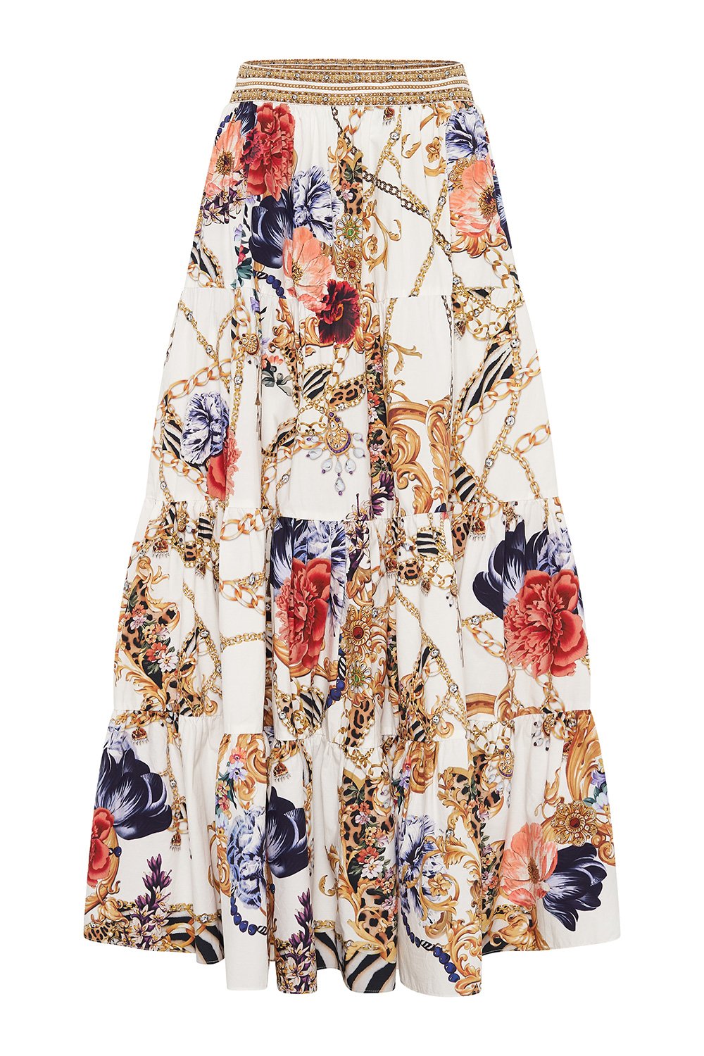 TIERED MAXI SKIRT REIGN SUPREME