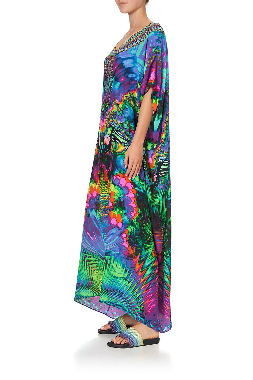 ROUND NECK KAFTAN HYPED UP HIPPIE