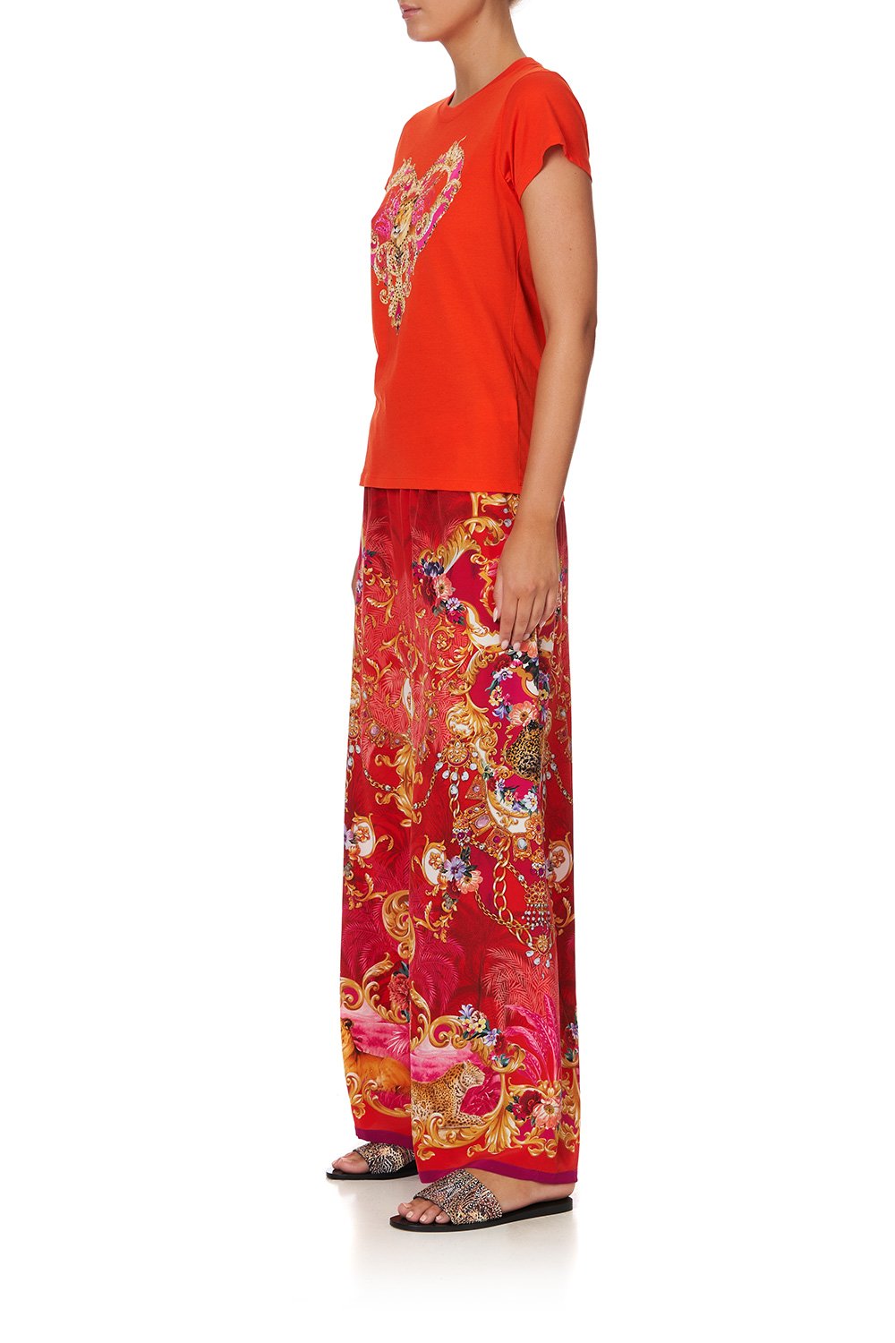 SLIM FIT ROUND NECK T-SHIRT PRIMA DONNA