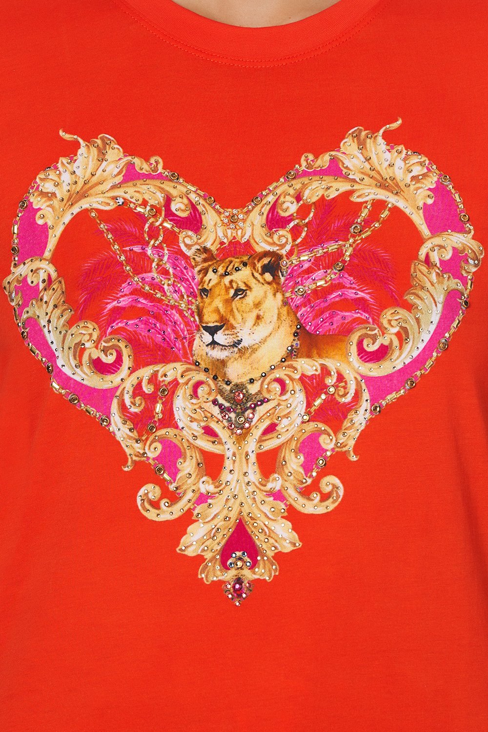 SLIM FIT ROUND NECK T-SHIRT PRIMA DONNA