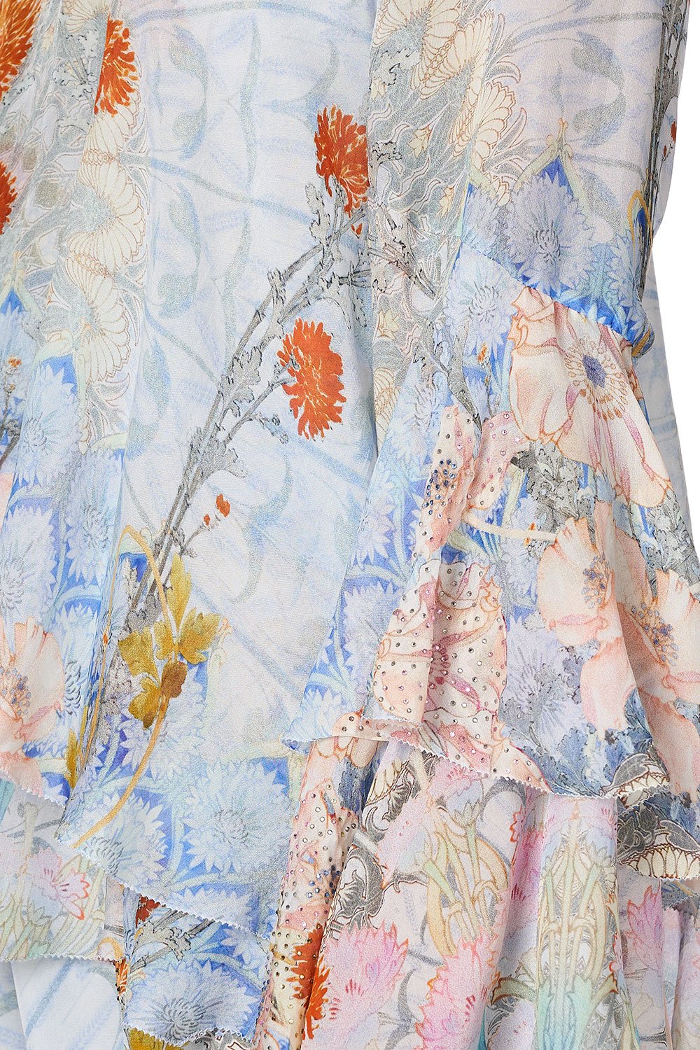 FLARED LAYERED BLOUSE MORRIS MUSE