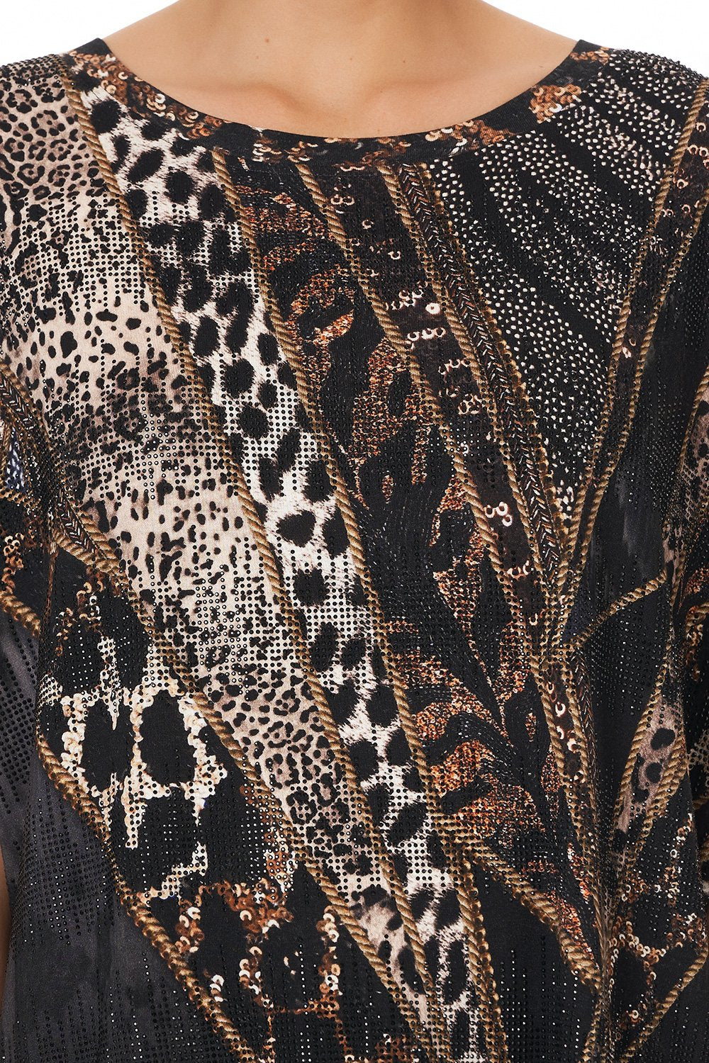 EXTENDED SLEEVE TEE LADY STARDUST