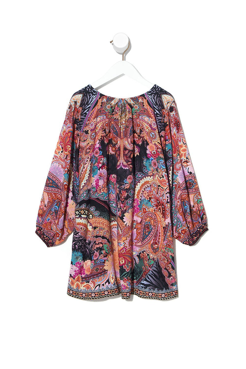 KIDS BATWING DRESS 12-14 NATURES KALEIDOSCOPE