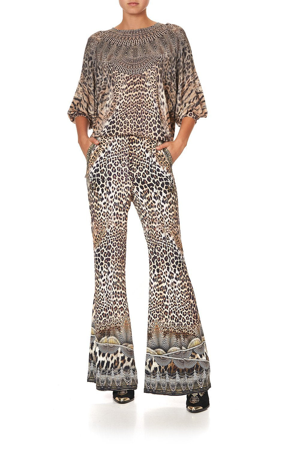 OVERSIZED DROP SHOULDER SIDE SPLIT JUMPER CALL OF THE CATHEDRAL