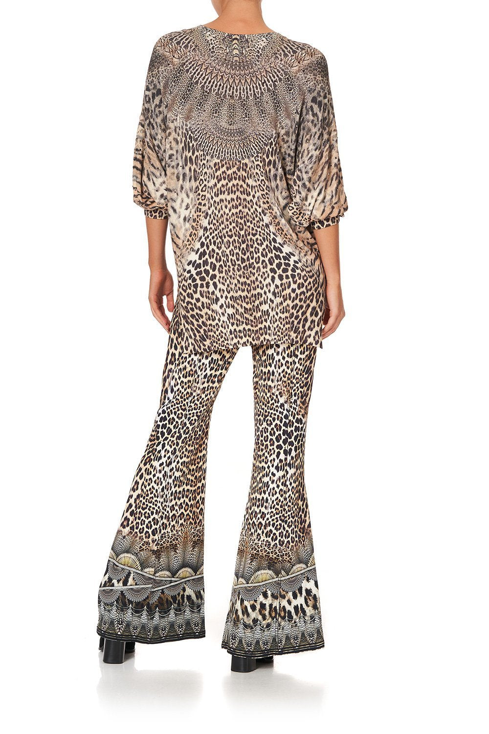 OVERSIZED DROP SHOULDER SIDE SPLIT JUMPER CALL OF THE CATHEDRAL