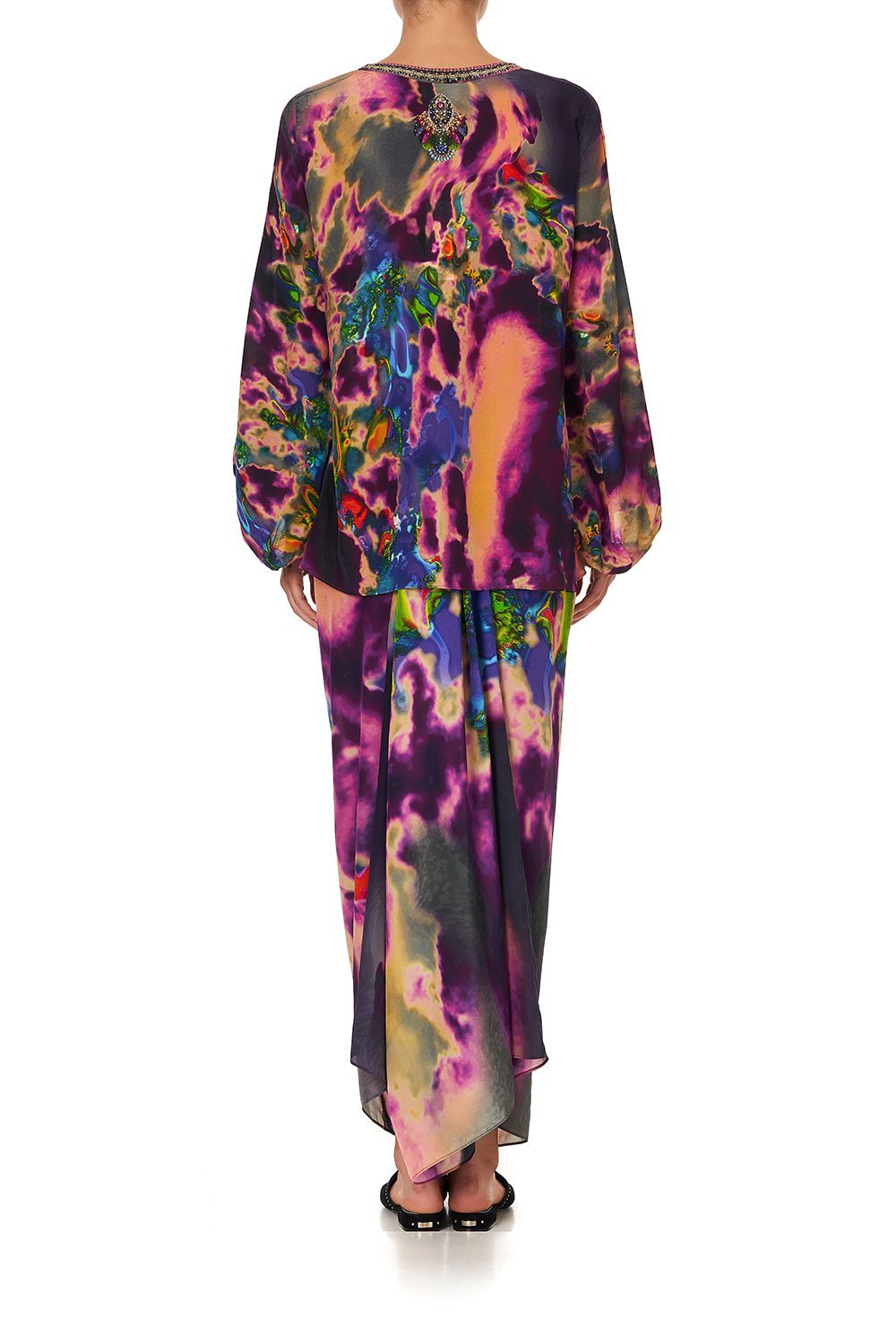 PANEL SLEEVE BLOUSE ACID ABBEY