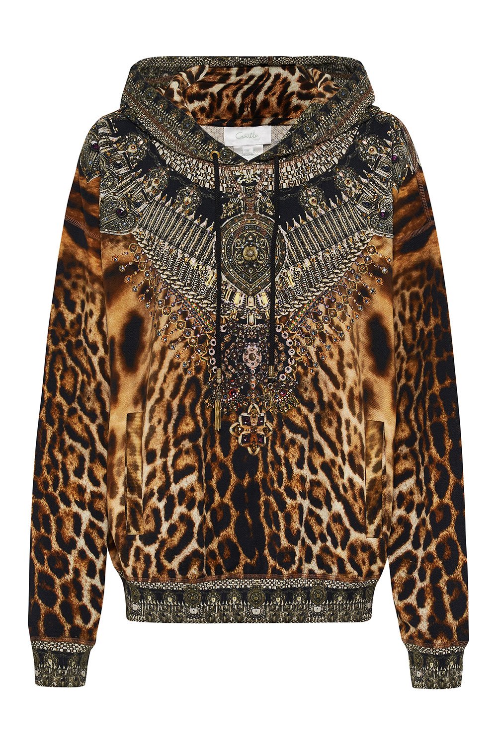 HOODIE WITH SIDE POCKETS RULER OF THE UNDERWORLD