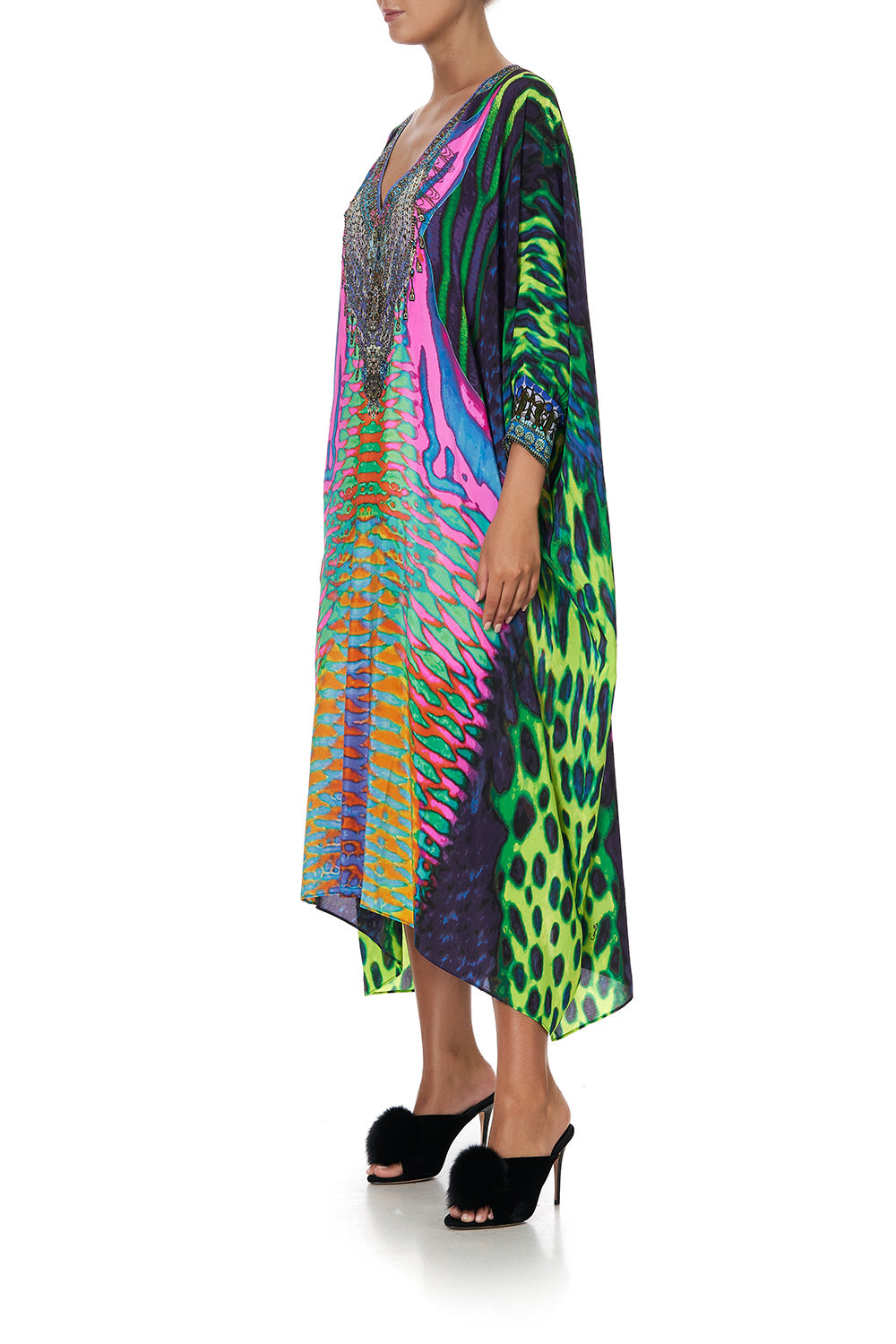 MIDI KAFTAN WITH CUFF POSEIDONS POISON