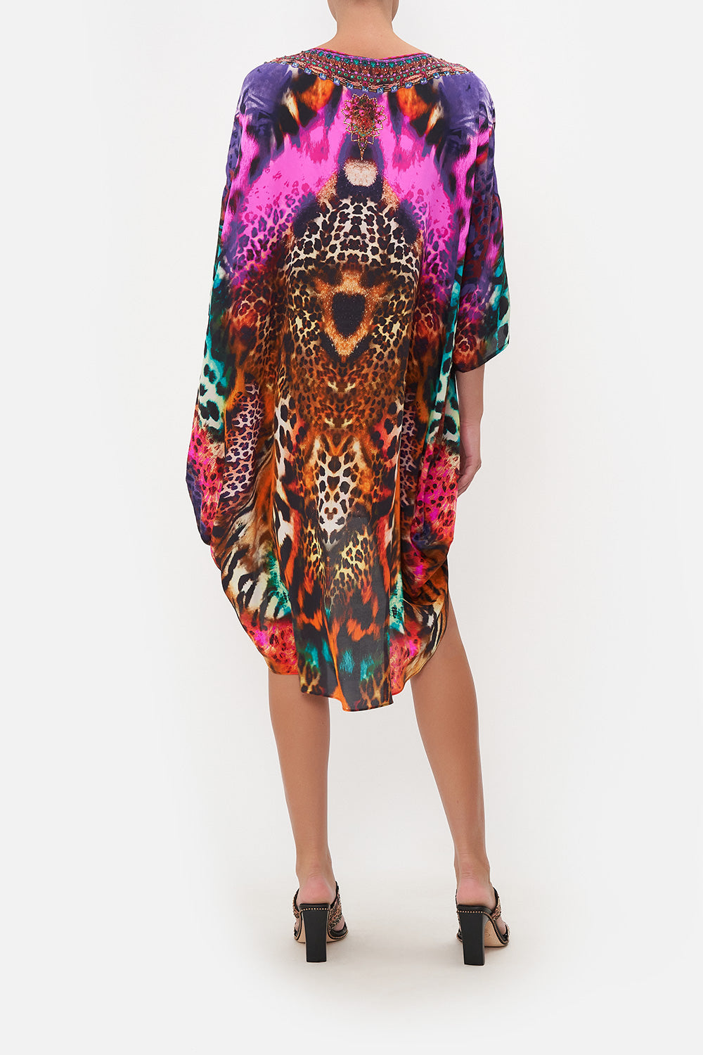 SCOOP BACK HEM DRESS SURREALIST SUSPENSION