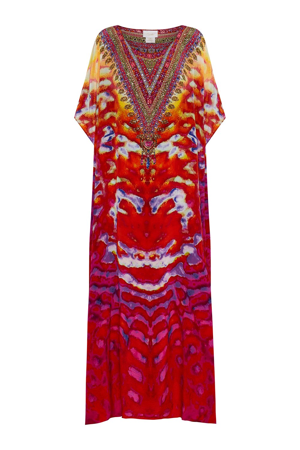 ROUND NECK KAFTAN BANSHEE BECKONS