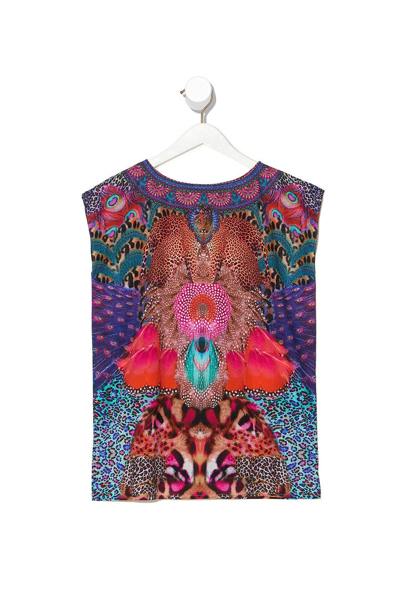 ROUND NECK KAFTAN XANADU RISING