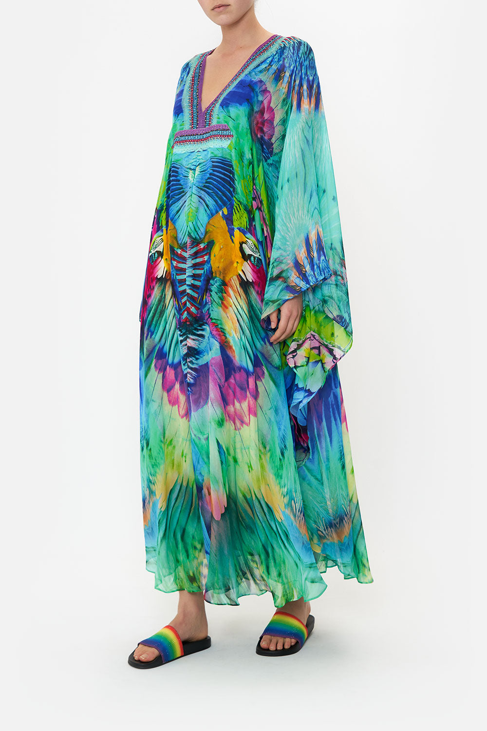 BELTED KAFTAN WITH ARM DETAIL AGE OF ASTERIA