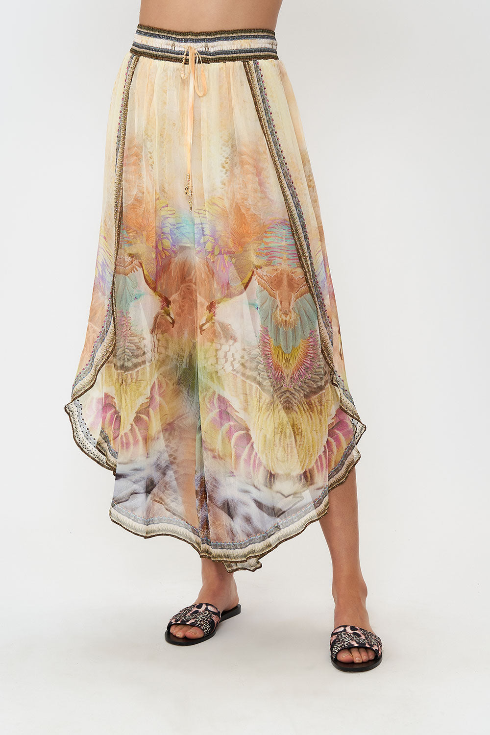 CURVED HEM PANT TAKE FLIGHT