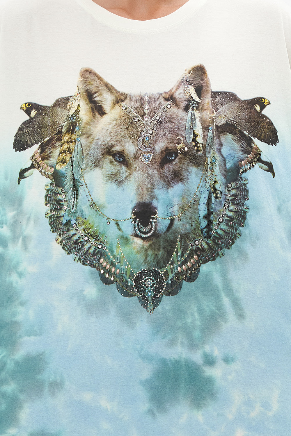 OVERSIZE BAND TEE CALL OF THE FALCON