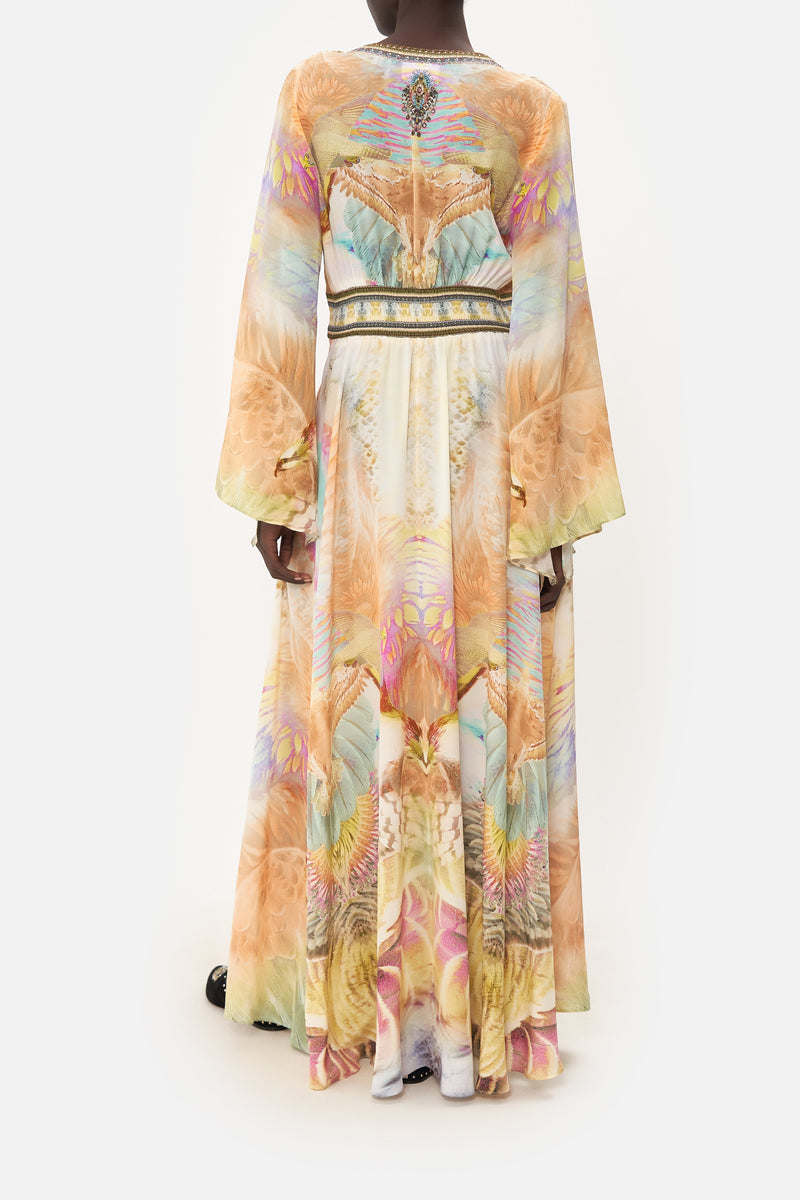 Kameko Shirring Gather Dress