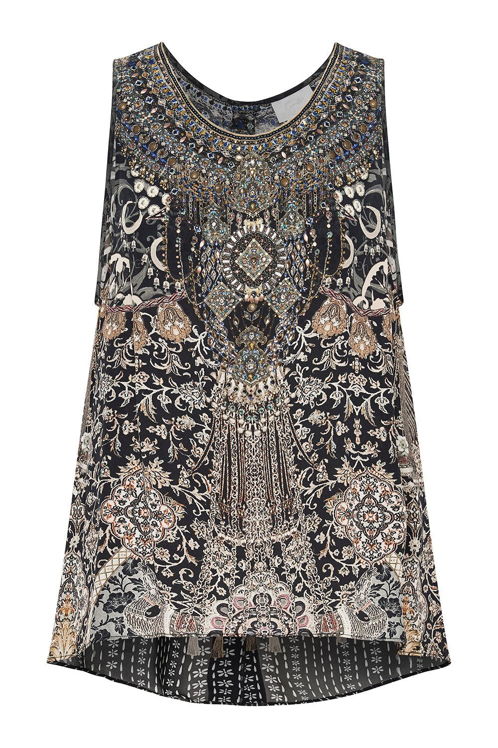 BUTTON BACK TOP DUST HER OFF