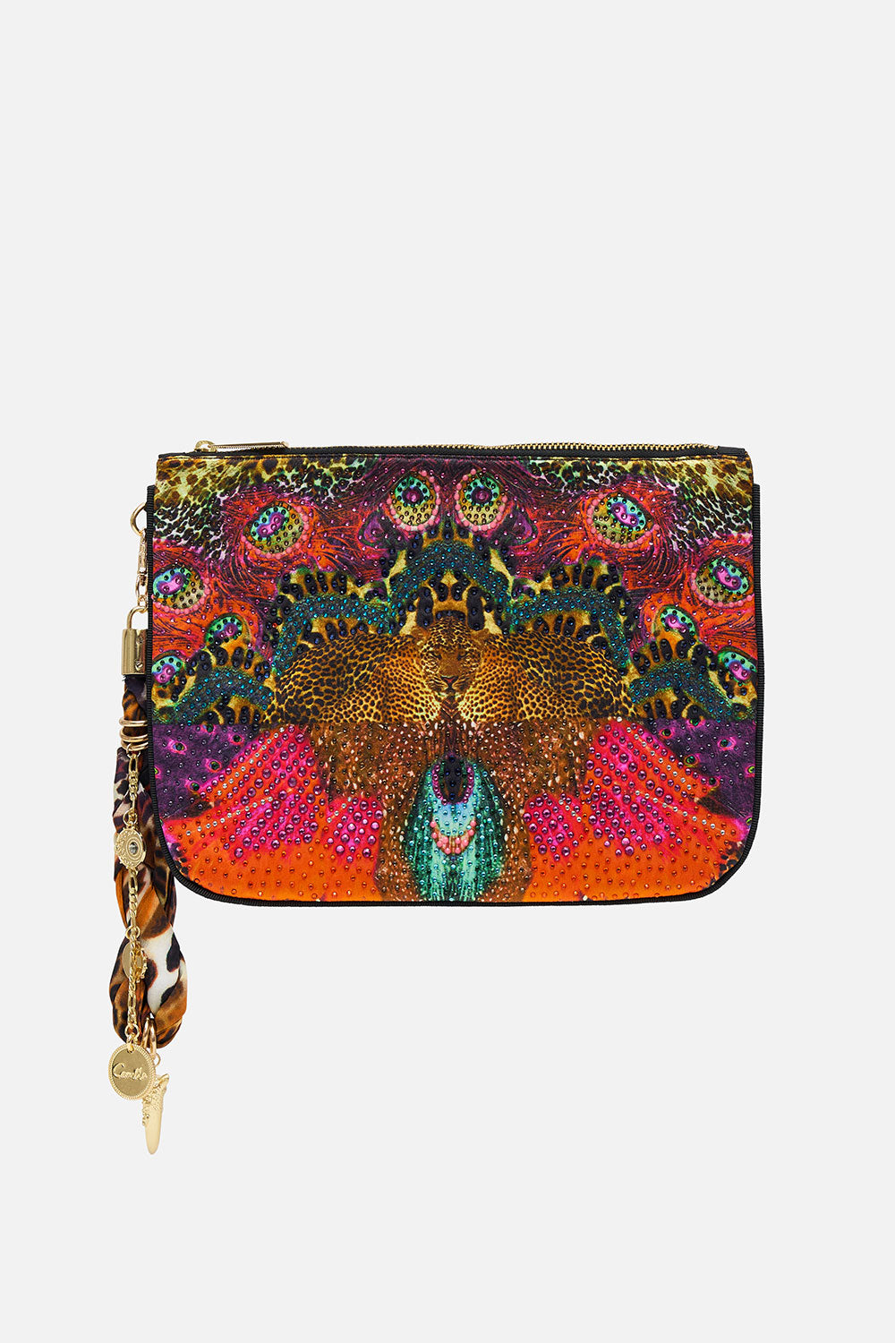 SCARF CLUTCH XANADU RISING