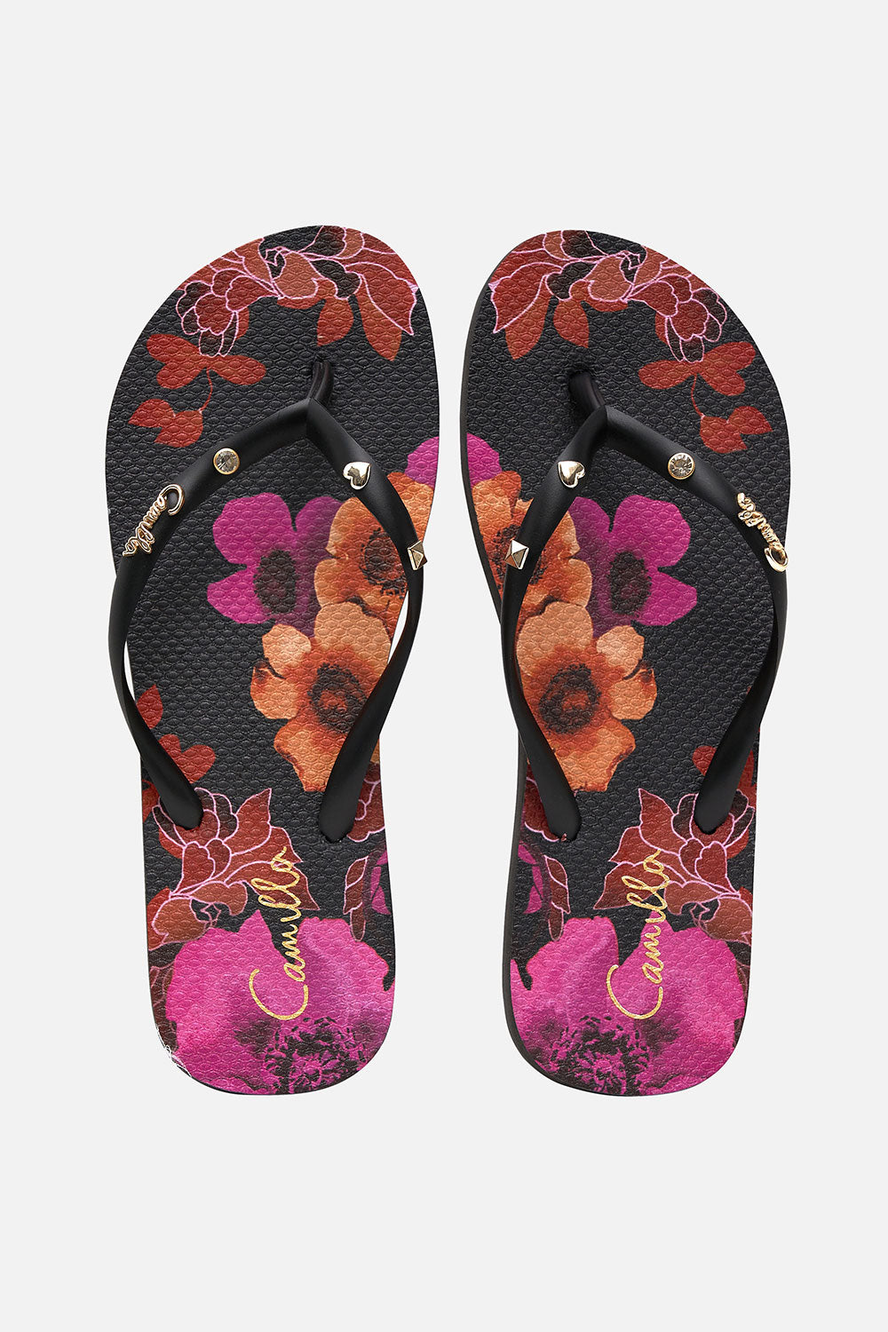 THONGS MIDNIGHT POPPY