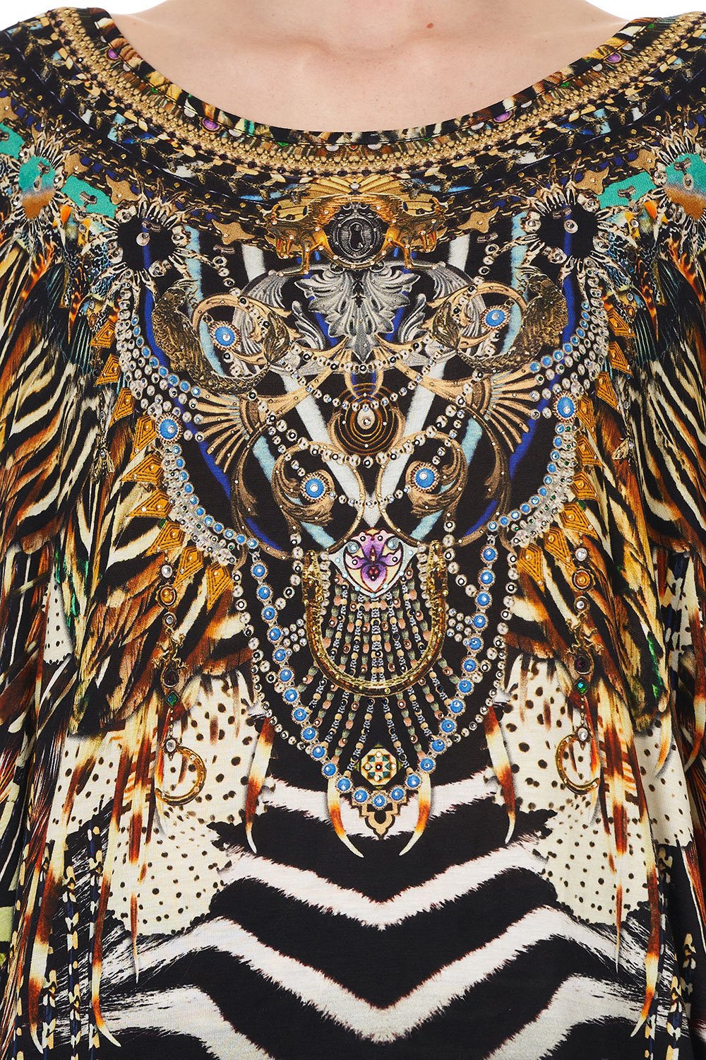 LOOSE FIT ROUND NECK TEE LOST PARADISE