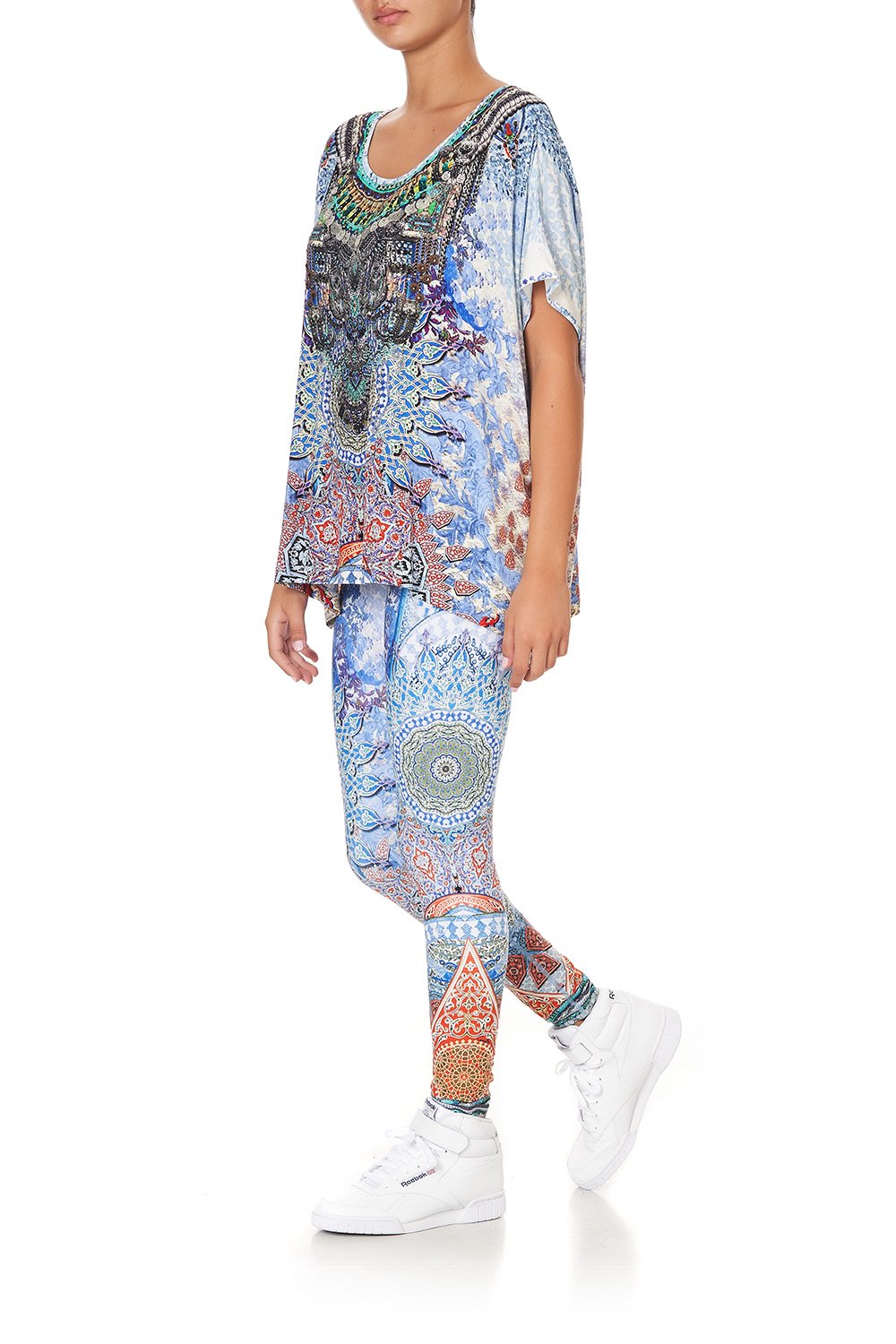 LOOSE FIT ROUND NECK TEE CONCUBINE REALM