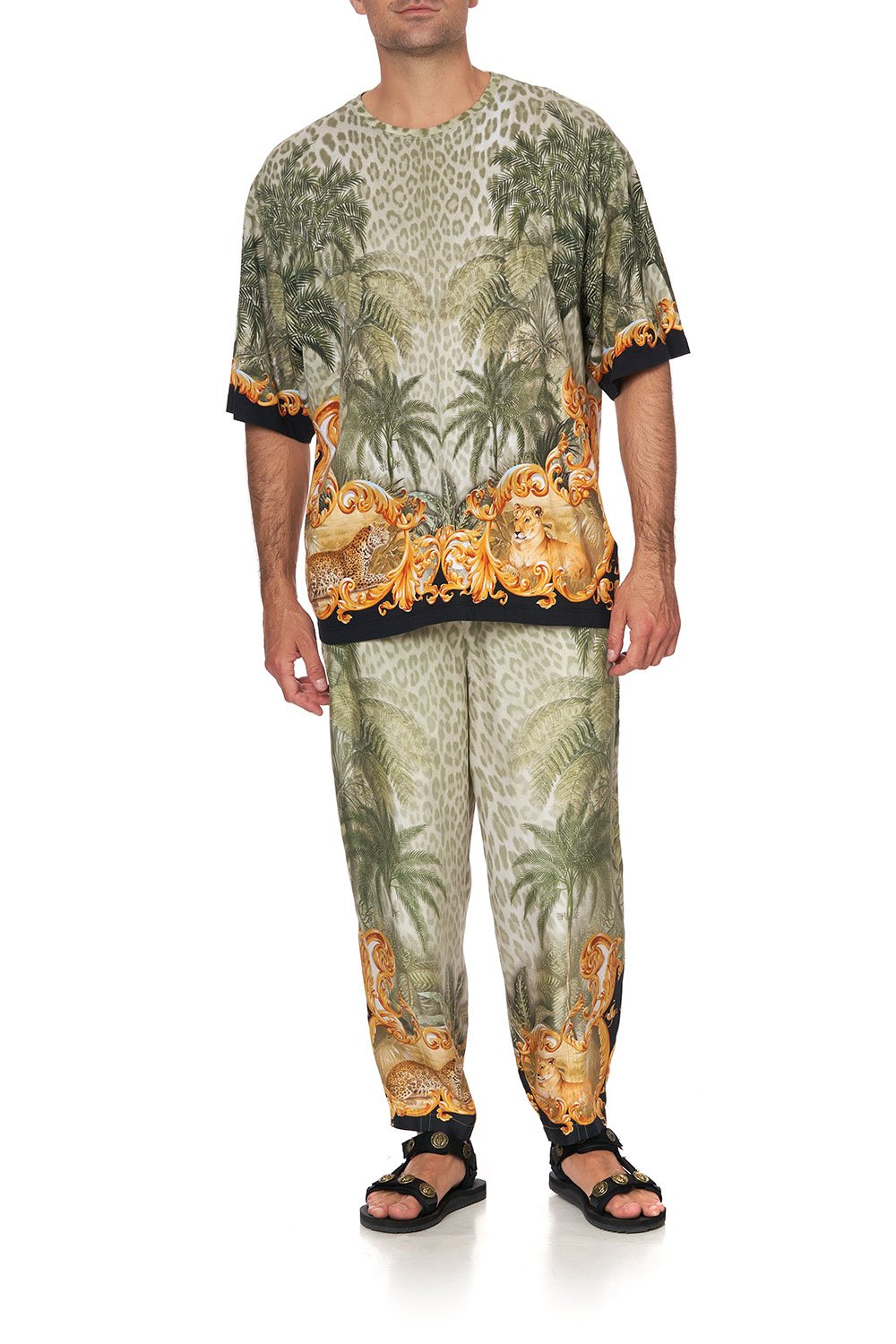 SUPER OVERSIZED TEE PALAZZO OF PALMS