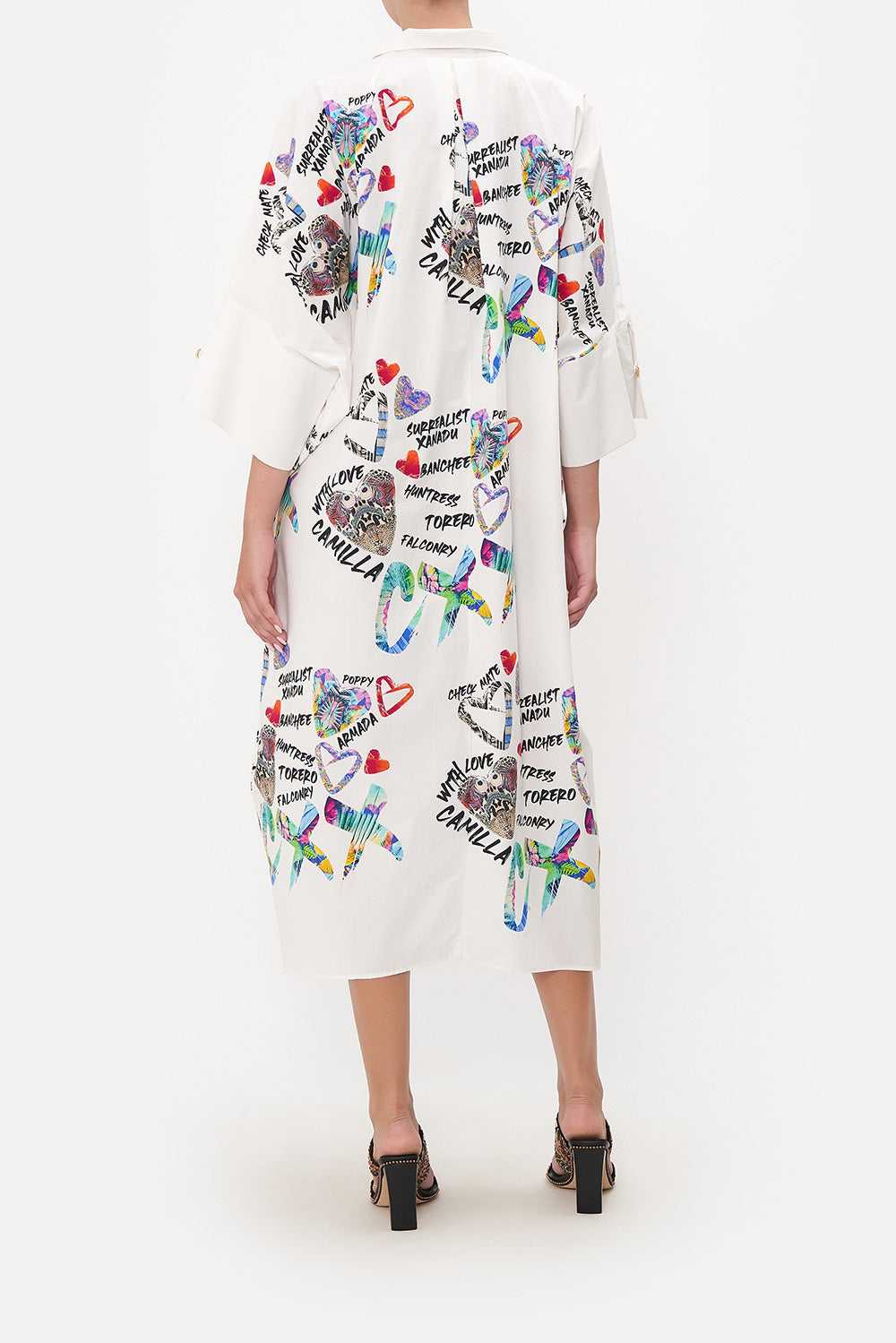 BATWING TUNIC DRESS SHES A WRITE OFF