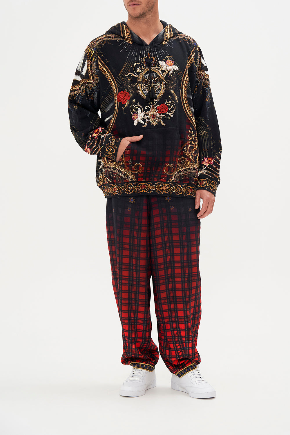 OVERSIZED RELAXED FIT HOODIE DO I ENTERTAIN YOU