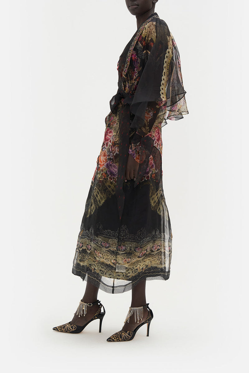 SOFT TRENCH WITH TIES DANCE WITH DUENDE CAMILLA EU