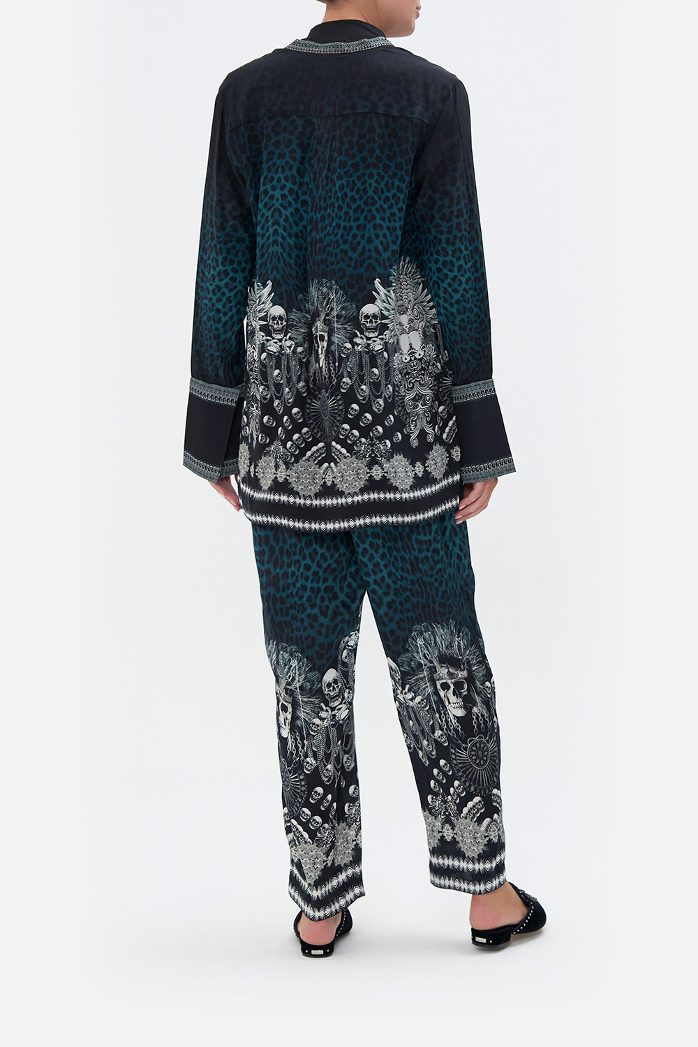 BUTTON DOWN SHIRT ANIMAL ANARCHY